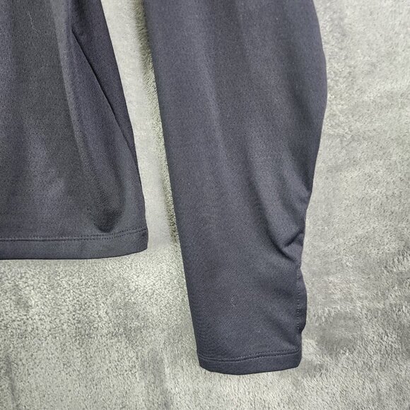 Womens Black Sports Illustrated Open Back Tee Top Shirt Long Sleeve Size XL - Picture 8 of 15